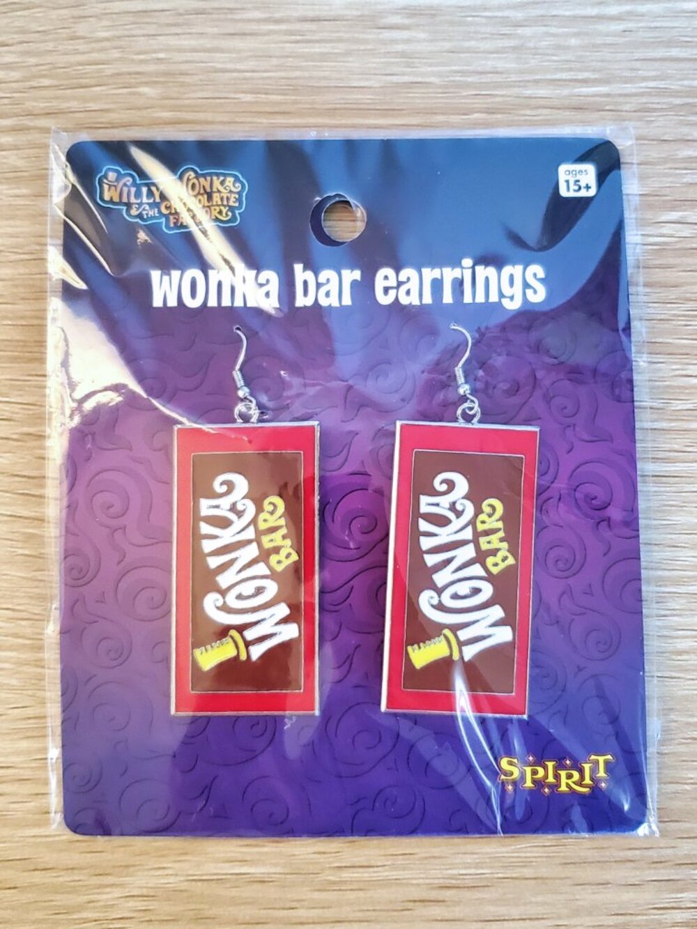 NWT Wonka Bar Earrings